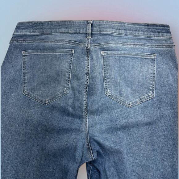 NYDJ Women’s 18 SHERI SLIM Blue Jeans - Picture 3 of 4